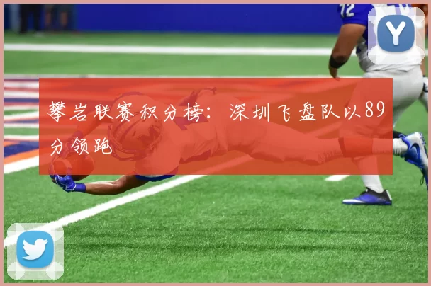 攀岩联赛积分榜：深圳飞盘队以89分领跑